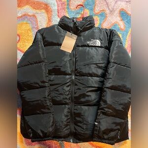 Black north face puffer coat. Women’s large